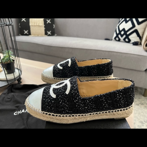 Chanel tweed espadrilles, 37 - Picture 4 of 11